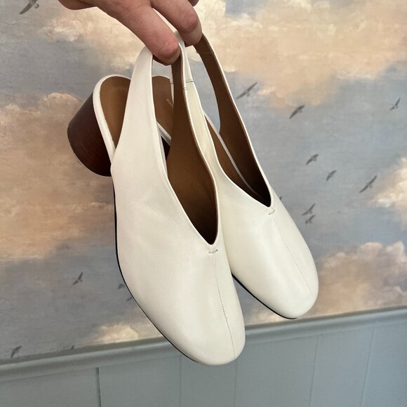 Mansur Gavriel Glove Slingback Pumps - Picture 1 of 8